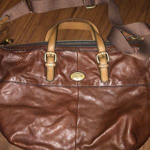 Brown Fossil purse